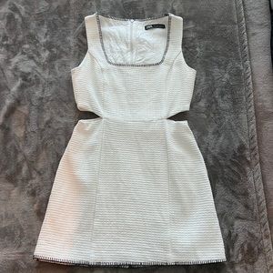 Textured Cut Out Dress